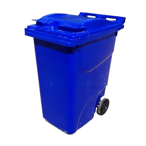Mėlynas 360 litrų konteineris POPIERIAUS atliekoms